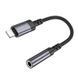 Перехідник BOROFONE Graceful digital audio converter cable iP to. Metal Grey ( ) KOS-2845 фото 3