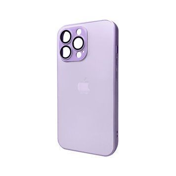 Чохол для смартфона AG Glass Matt Frame Color Logo for Apple iPhone 12 Pro Max Light Purple (AGMattFrameiP12PMLPurple) KOS-5467 фото