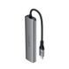 USB-хаб ACEFAST J18 USB-C 6-in-1 HUB docking station Metal Gray (6974316285939) KOS-37410 фото 3