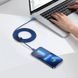 Кабель Baseus Crystal Shine Series Fast Charging Data Cable Type-C to Type-C 100W 1.2m Blue (CAJY000603) KOS-10821 фото 5