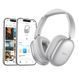 Бездротові накладні навушники HOCO W73 Graceful BT headphones(App) Silver (6942007674874) KOS-36908 фото 5
