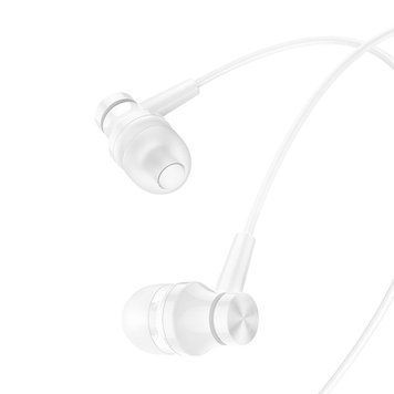 Навушники дротові BOROFONE BM67 (3.5mm) White (6974443382907) KOS-1522 фото