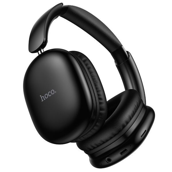 Бездротові накладні навушники HOCO Graceful BT headphones(App) Black ( ) KOS-36909 фото
