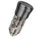 Автомобільний зарядний пристрій BOROFONE Clever single port car charger Transparent Black ( ) KOS-3825 фото 6