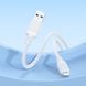 Кабель BOROFONE BX115 Lotto silicone charging data cable iP White (6941991119637) KOS-34711 фото 5