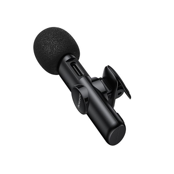 Бездротова мікрофонна система BOROFONE BFK16 Winner (Lightning) Black (6941991126482) KOS-37224 фото