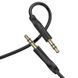 Аудіокабель BOROFONE BL16 3.5mm male to 3.5mm male, PVC, 1m, Black (6974443389166) KOS-3383 фото 3