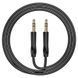 Аудіокабель BOROFONE BL16 3.5mm male to 3.5mm male, PVC, 1m, Black (6974443389166) KOS-3383 фото 4