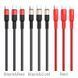 Кабель HOCO X26 Xpress one pull three charging cable iP+Micro+Type-C Black+Red (6957531080282) KOS-11233 фото 5