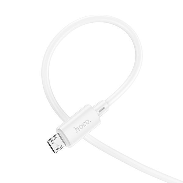 Кабель HOCO Gratified charging data cable for Micro White ( ) KOS-35822 фото