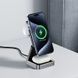Бездротовий зарядний пристрій ACEFAST E20 desktop 3-in-1 wireless charging holder Black (6974316283478) KOS-15570 фото 6
