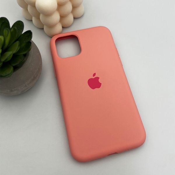 Чохол для смартфона Silicone Full Case AA Open Cam for Apple iPhone 12 Pro Max 37,Grapefruit (FullOpeAAi12PM-37) KOS-3901 фото