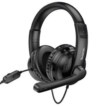 Навушники ігрові HOCO W103 Magic tour gaming headphones Black (6931474741615) KOS-9715 фото