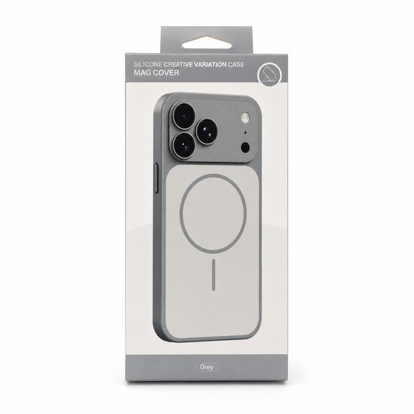 Чохол для смартфона Silicone Creative Variation Case MAG COVER Apple iPhone Pro Max,Lavender Grey ( ) KOS-37001 фото