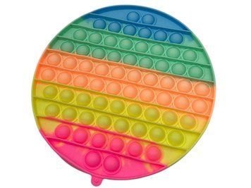 Іграшка-антистрес Pop It з цифрами, середня, мікс кольорів, 20х20 см IGR-613624 фото