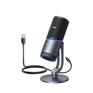 Мікрофон настільний UGREEN CM769 Desktop RGB 24-bit 96kHz ANS (USB-A) Вark Пray (UGR-35629) KOS-32392 фото