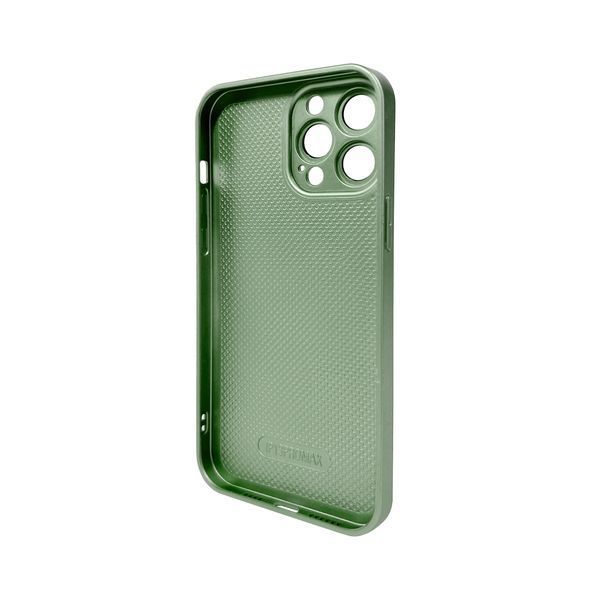 Чохол для смартфона AG Glass Matt Frame Color Logo for Apple iPhone Pro Max Light Green ( ) KOS-5469 фото