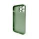 Чохол для смартфона AG Glass Matt Frame Color Logo for Apple iPhone Pro Max Light Green ( ) KOS-5469 фото 2