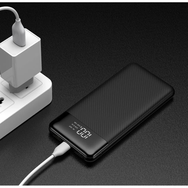 Зовнішній акумулятор VEGER 10000mAh 3.7V With LCD Display (VG-W1087) KOS-36171 фото