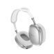 Бездротові накладні навушники HOCO W55 Plus Happiness ANC noise reduction BT headphones Silver (6942007638548) KOS-12767 фото 3