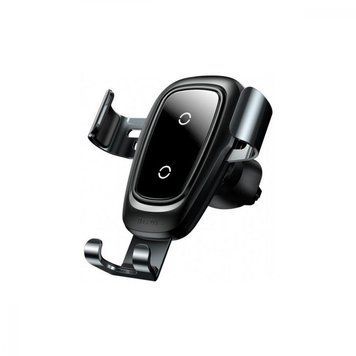 Автотримач для телефона з БЗП Baseus Metal Holder Air Outlet Tarnish (WXYL-B0A) KOS-813 фото