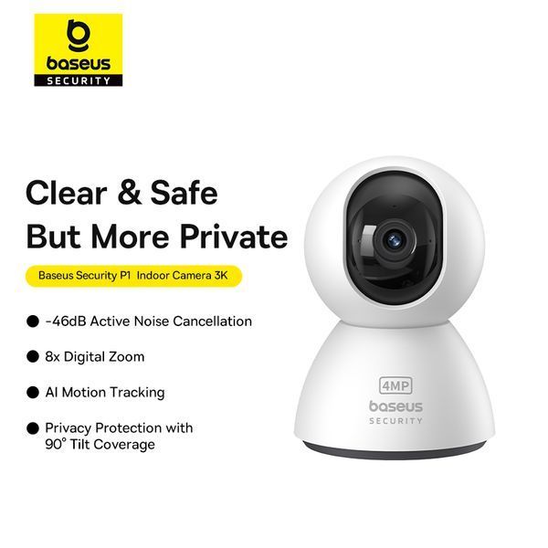 IP-камера відеоспостереження Baseus Security Indoor Camera White EU ( ) KOS-7631 фото