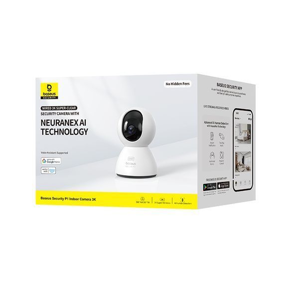IP-камера відеоспостереження Baseus Security Indoor Camera White EU ( ) KOS-7631 фото