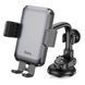 Автотримач для телефона HOCO Rock push-type car holder(center console) Black gray ( ) KOS-9254 фото 4