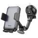 Автотримач для телефона HOCO Rock push-type car holder(center console) Black gray ( ) KOS-9254 фото 1