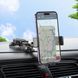 Автотримач для телефона HOCO Rock push-type car holder(center console) Black gray ( ) KOS-9254 фото 9