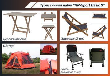 Туристичний набір RN-Sport Basic 3 RNS-49082 фото