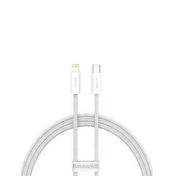 Кабель Baseus Dynamic Series Fast Charging Data Cable Type-C to iP 20W 2m White (CALD000102) KOS-9257 фото