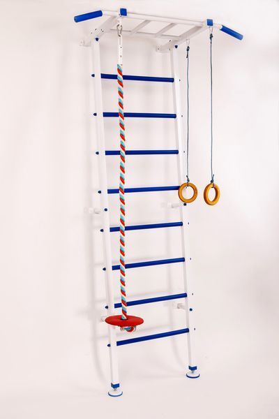 Шведська стінка RN-Sport VERTICAL Kids + Дитячий навісний набір RNS-16348 фото