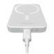 Зовнішній акумулятор Baseus Magnetic Mini Air Wireless Fast Charge Power Bank 6000mAh 20W Stellar White（With Simple Series Charging Cable Type-C to (P10059002223-00) KOS-7638 фото 9