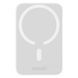Зовнішній акумулятор Baseus Magnetic Mini Air Wireless Fast Charge Power Bank 6000mAh 20W Stellar White（With Simple Series Charging Cable Type-C to (P10059002223-00) KOS-7638 фото 4
