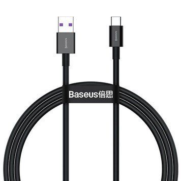 Кабель Baseus Superior Series USB to Type-C 66W 2m Black (CATYS-A01) KOS-17028 фото