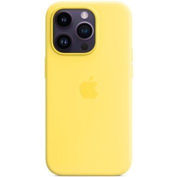 Чохол для смартфона Silicone Full Case AAA MagSafe IC for iPhone 14 Pro Canary Yellow (Orig14PCanaryYellow) KOS-824 фото