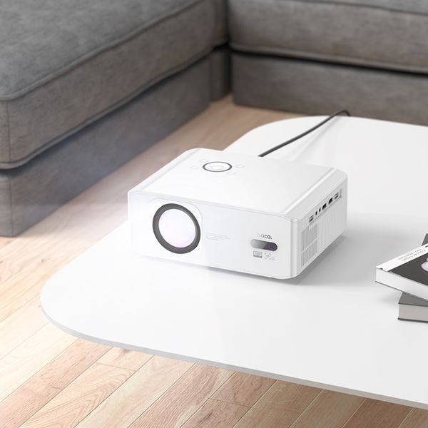 Проектор HOCO Smart electric focus Android version)(EU) White ( ) KOS-4063 фото