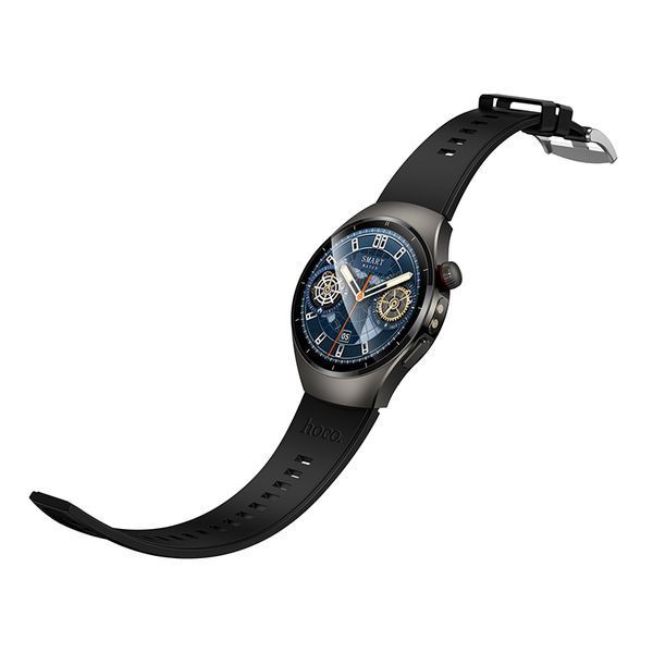 Смарт-годинник HOCO Y40 38mm. 315 mAh. IP68 Smart watch(call version) Black (6942007672078) KOS-36422 фото