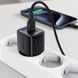 Мережевий зарядний пристрій ACEFAST A116 PD35W GaN charger (USB-A+USB-C) with digital display Black (6974316284468) KOS-34591 фото 8