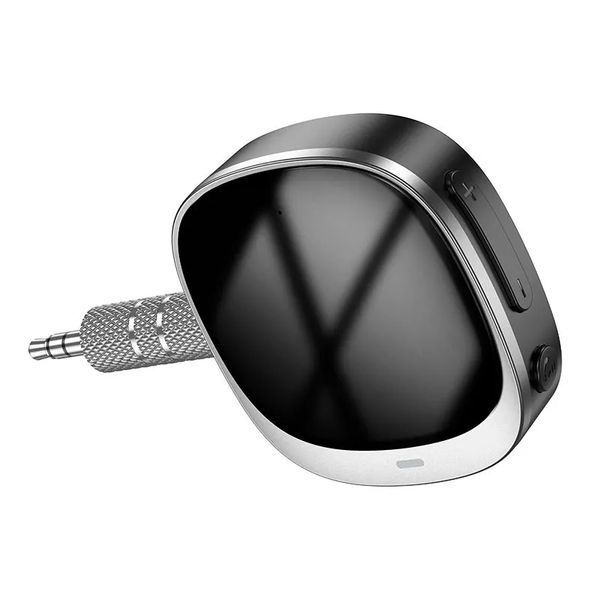 Bluetooth-ресивер HOCO E80 Travel car AUX BT receiver Black (6942007618908) KOS-8119 фото