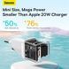 Мережевий зарядний пристрій Baseus GaN5 Fast Charger(mini) 1C 20W EU White (CCGN050102) KOS-6103 фото 9