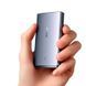 Мережевий зарядний пристрій з кабелем Baseus GaN5 Pro Ultra-Slim Fast Charger C+U 65W Gray((With Mini White Cable C to C 100W(20V/5A) 1m Black) (CCGP150113) KOS-844 фото 6