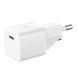 Мережевий зарядний пристрій Baseus GaN5 Fast Charger(mini) 1C 20W EU White (CCGN050102) KOS-6103 фото 5