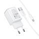 Мережевий зарядний пристрій з кабелем BOROFONE BAS82A Star single port QC3.0 charger set (Micro) (EU) White (6941991126734) KOS-37261 фото 5