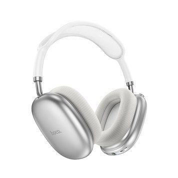 Бездротові накладні навушники HOCO W55 Pleasing BT headphones Silver (6942007632676) KOS-7415 фото