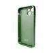 Чохол для смартфона AG Glass Matt Frame Color Logo for Apple iPhone 14 Light Green (AGMattFrameiP14LGreen) KOS-5471 фото 2