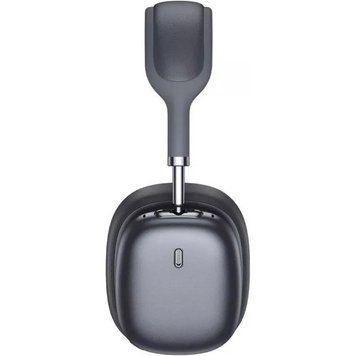 Бездротові накладні навушники Baseus Bowie Noise-Cancelling Wireless Headphone Grey ( ) KOS-845 фото