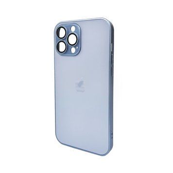 Чохол для смартфона AG Glass Matt Frame Color Logo for Apple iPhone Pro Max Sierra Blue ( ) KOS-10204 фото