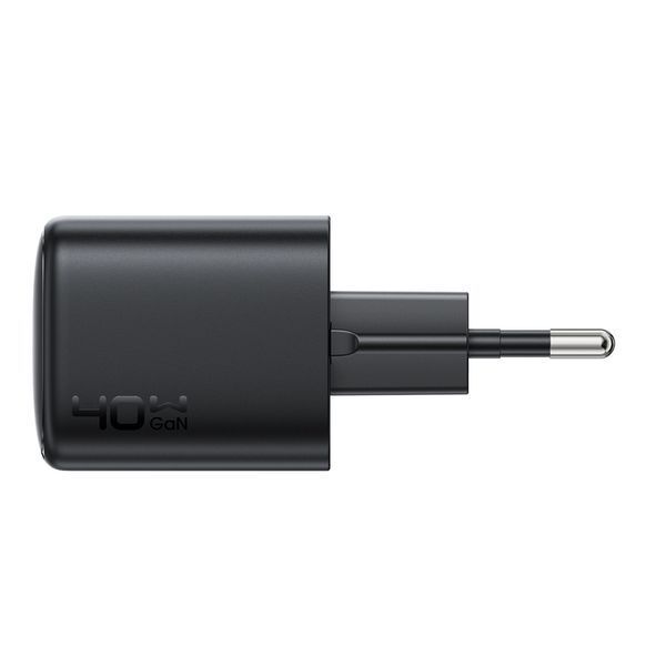 Мережевий зарядний пристрій ACEFAST mini GaN USB-C fast charger Black ( ) KOS-37415 фото